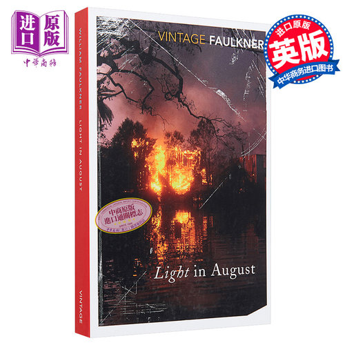 【中商原版】八月之光 英文原版 Light In August 豆瓣阅读 Vintage Classics William Faulkner 经典小说