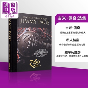 Jimmy Page 中商原版 选集 英文原版 英国传奇乐队齐柏林飞艇乐队吉他手 Anthology 吉米佩奇 The