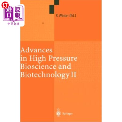 海外直订Advances in High Pressure Bioscience and Biotechnology II: Proceedings of the 2n 高压生物科学与生物技术的进