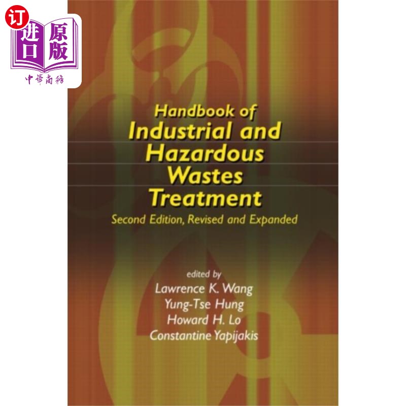 海外直订Handbook of Industrial and Hazardous Wastes Trea...工业和危险废物处理手册