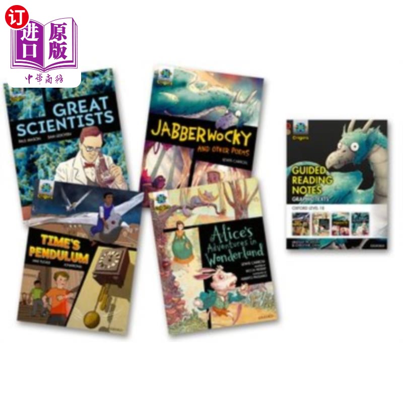 海外直订Project X Origins Graphic Texts: Dark Red Book B... 项目X起源图形文本:深红书带，牛津18级:混合包4
