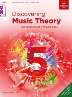 海外直订Discovering Music Theory, The ABRSM Grade 5 Answ... 《发现乐理》，英国ABRSM五年级答题书