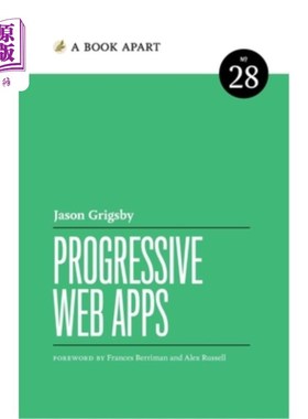 海外直订Progressive Web Apps 渐进式Web应用