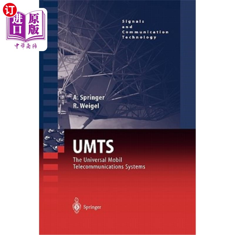 海外直订Umts: The Physical Layer of the Universal Mobile Telecommunications System Umts:通用移动通信系统的物理层