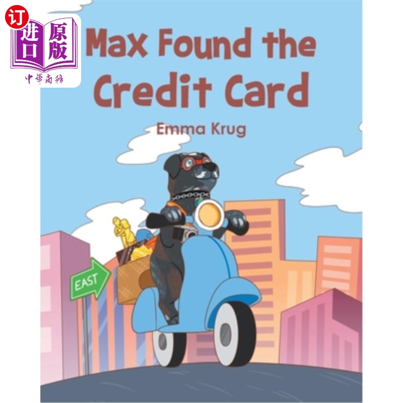 海外直订Max Found the Credit Card 麦克斯找到信用卡了