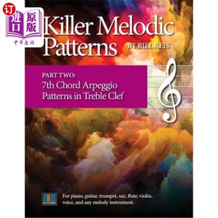 海外直订Killer Melodic Patterns - Part Two_Treble Clef 杀手旋律模式第二部分高音谱号