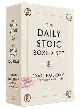 每日斯多葛套装 The Daily Stoic Boxed Set 英文原版 Ryan Holiday 古老哲学与智慧 实践【中商原版】
