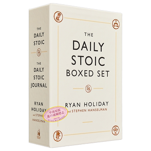 每日斯多葛套装 The Daily Stoic Boxed Set 英文原版 Ryan Holiday 古老哲学与智慧 实践【中商原版】