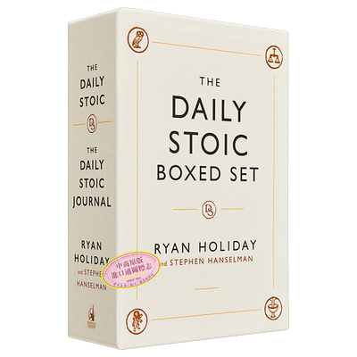 每日斯多葛套装 The Daily Stoic Boxed Set 英文原版 Ryan Holiday 古老哲学与智慧 实践【中商原版】