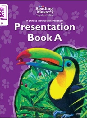 海外直订Reading Mastery Language Arts Strand Grade 4, Pr... 阅读掌握语言艺术四年级，演示书A