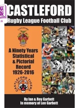 海外直订Castleford Rugby League Football Club 卡斯尔福德橄榄球联盟足球俱乐部