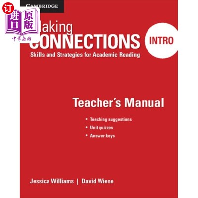 海外直订Making Connections Intro Teacher's Manual 建立联系简介教师手册