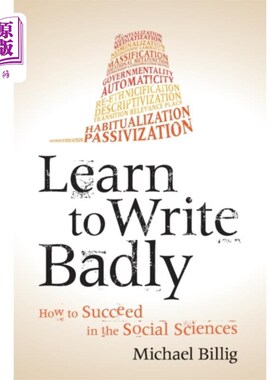 海外直订Learn to Write Badly 学会写不好