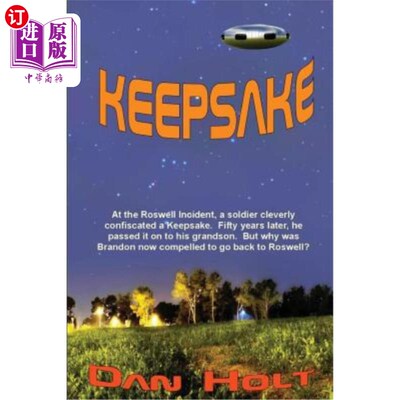 海外直订Keepsake: At the Roswell Incident, a soldier cleverly confiscated a Keepsake. Fi 纪念品:在罗斯威尔事件中，