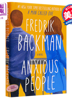 焦虑的人英文版 Anxious People A Novel 英文原版 焦虑的人们 Fredrik Backman【中商原版】