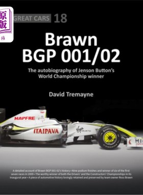 海外直订Brawn Bgp 001/02: The Autobiography of Jenson Button's World Championship Winner Brawn Bgp