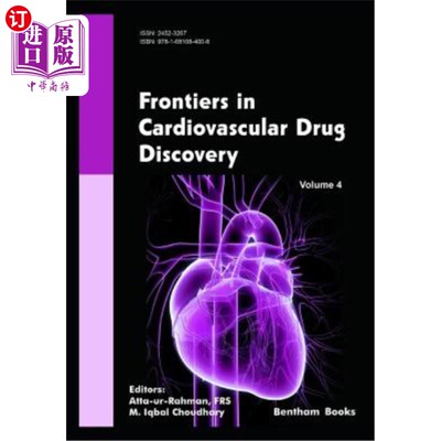 海外直订医药图书Frontiers in Cardiovascular Drug Discovery Volume 4 心血管药物发现的前沿第4卷