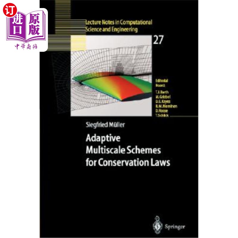 海外直订Adaptive Multiscale Schemes for Conservation Laws 守恒定律的自适应多尺度格式