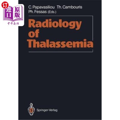海外直订医药图书Radiology of Thalassemia 地中海贫血放射学
