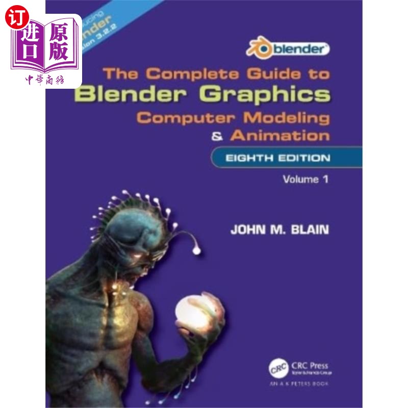 海外直订Complete Guide to Blender Graphics Blender图形的完整指南