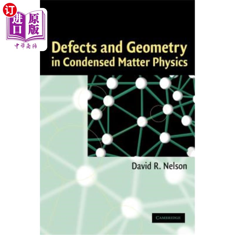 海外直订Defects and Geometry in Condensed Matter Physics 凝聚态物理中的缺陷与几何
