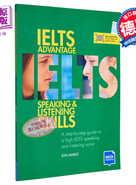 IELTS Advantage Speaking and Listening Skills 雅思考试提升口语和听力技巧书 雅思备考 含线上音频 英文原版【中商原版】