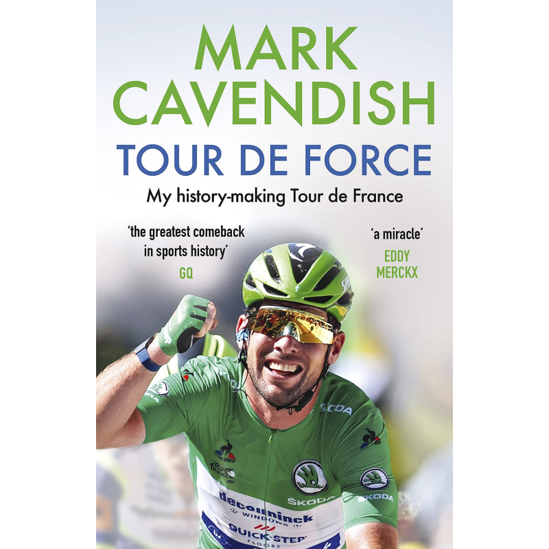 马克 卡文迪什自传 环法公路自行车赛 英文原版 Tour de Force My history-making Tour de France Mark Cavendish【中商原版