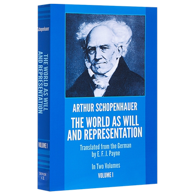 叔本华 作为意志和表象的世界 卷1 英文原版 The World as Will and Representation, Vol. 1 哲学【中商原版】