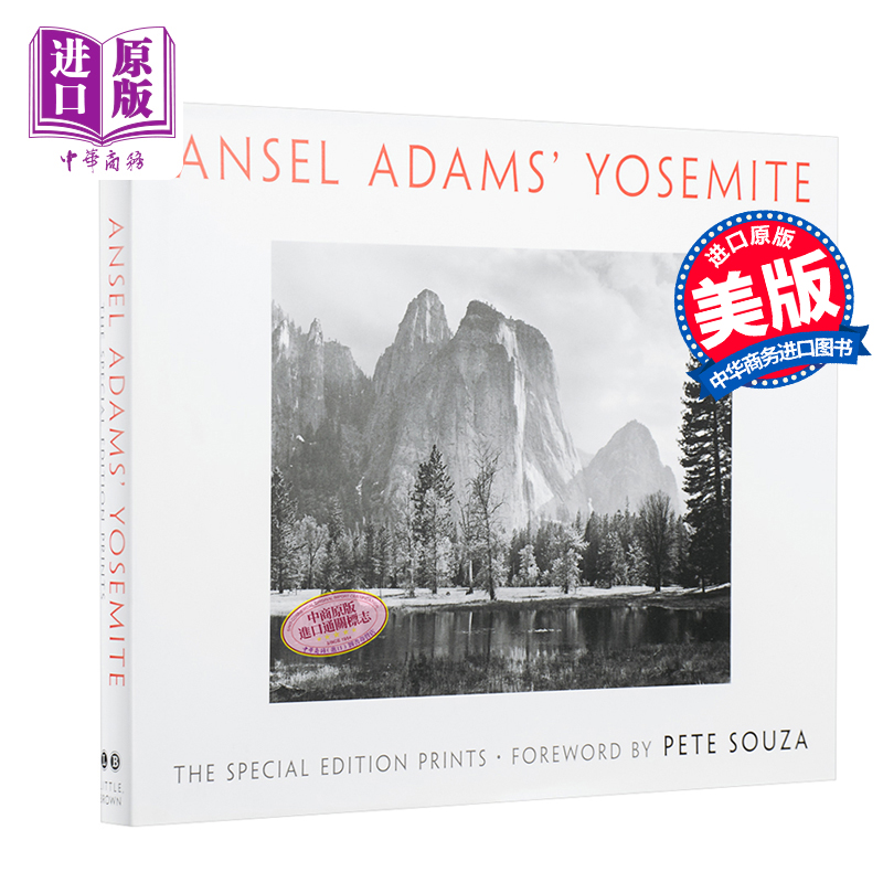 Ansel Adams' Yosemite 进口艺术 安塞尔·亚当斯 优胜美地国家公园 摄影集【中商原版】