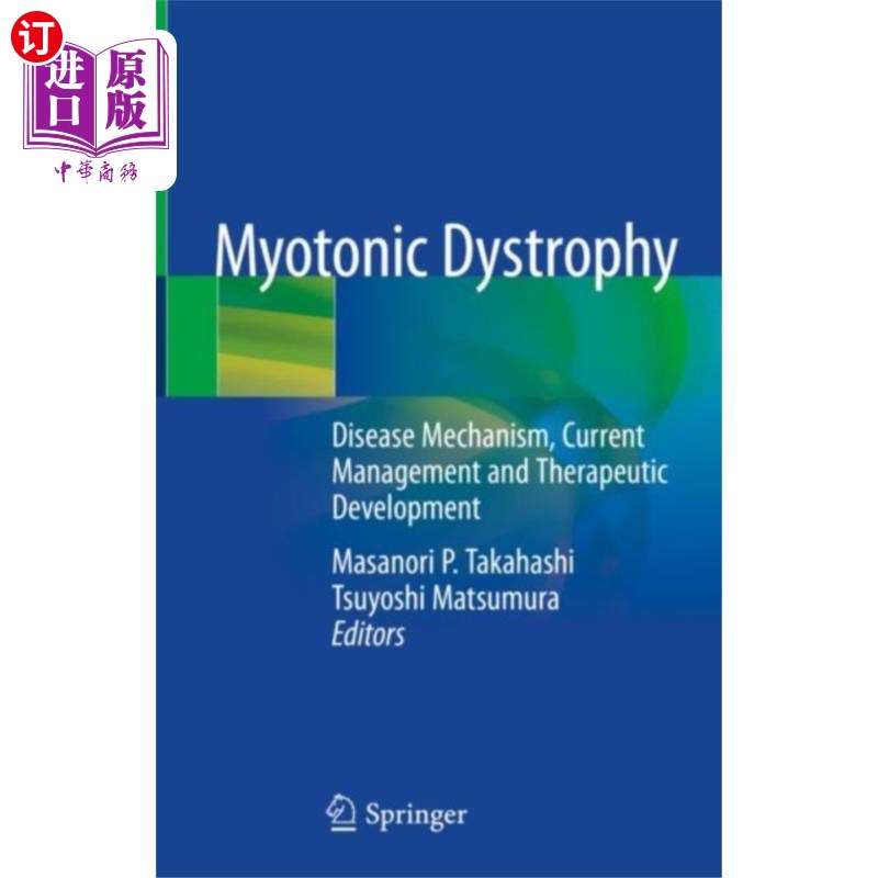 海外直订医药图书Myotonic Dystrophy 肌强直性营养不良