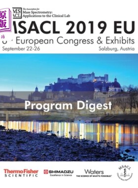 海外直订医药图书MSACL 2019 EU Program Digest MSACL 2019欧盟项目摘要