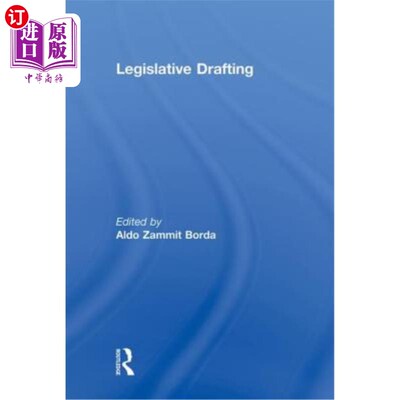海外直订Legislative Drafting 立法起草