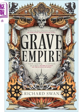 预售 伟大沉寂系列 卷一 墓帝国 Grave Empire Book One of The Great Silence 英文原版 Richard Swan 奇幻小说【中商原版】