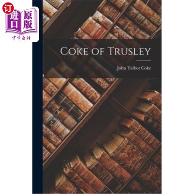 海外直订Coke of Trusley 特鲁斯利可乐