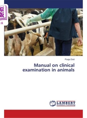海外直订医药图书Manual on clinical examination in animals 动物临床检验手册