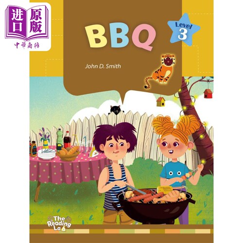 敦煌书局少儿英语教辅童书 科普阅读实验室：烤肉派对 The Reading Lab 3: BBQ (with Caves WebSource) 英文原版【中商原版】