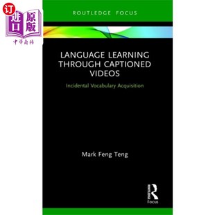 Videos 海外直订Language Captioned Through 通过配图视频学习语言 Learning