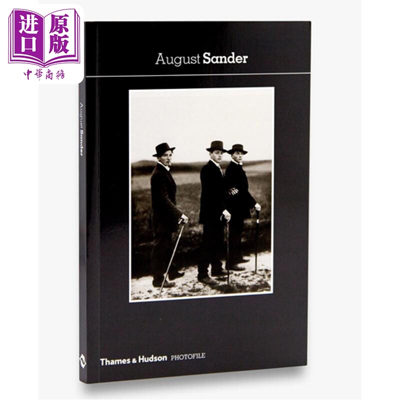 现货【照片档案系列】August Sander 进口艺术 奥古斯特&middot;桑德 T&H 摄影作品集口袋书【中商原版】