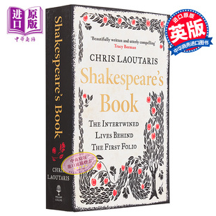 Book 莎士比亚 Shakespeare 预售 英文原版 中商原版 第一对开本背后交织 Laoutaris 书 人生 Chris