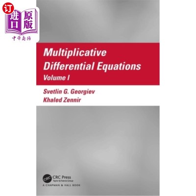 海外直订Multiplicative Differential Equations: Volume I 乘法微分方程:第一卷