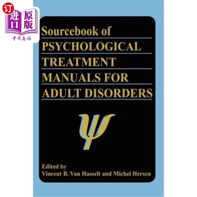 海外直订医药图书Sourcebook of Psychological Treatment Manuals for Adult Disorders 成人精神障碍心理治疗手册资料