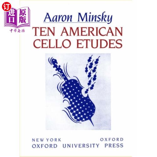 海外直订Ten American Cello Etudes 十首美国大提琴练习曲