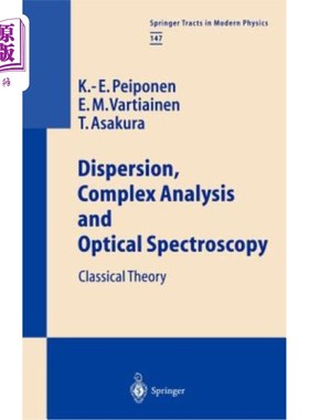 海外直订Dispersion, Complex Analysis and Optical Spectroscopy: Classical Theory 色散、复变分析与光学光谱:经典理论