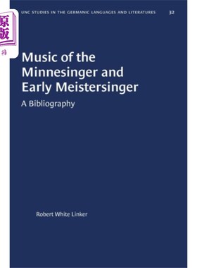 海外直订Music of the Minnesinger and Early Meistersinger 明尼苏达音乐和早期麦斯特歌手
