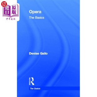 歌剧 Basics 基础知识 The 海外直订Opera