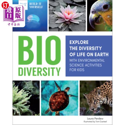 海外直订Biodiversity: Explore the Diversity of Life on Earth with Environmental Science  生物多样性:通过儿童环境科