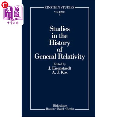 海外直订Studies in the History of General Relativity 广义相对论史研究