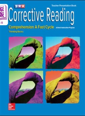 海外直订Corrective Reading Fast Cycle A, Presentation Bo... 纠正阅读快速循环A，演示书