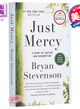 【中商原版】正义的慈悲：美国司法中的苦难与救赎 英文原版 Just Mercy