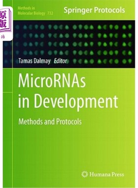 海外直订MicroRNAs in Development: Methods and Protocols microrna的发展:方法和协议